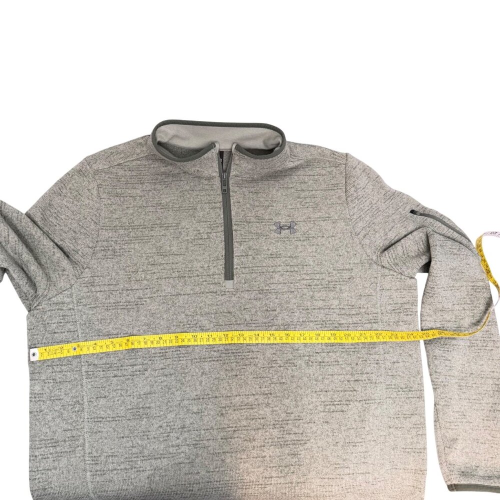 Under Armour 1/4 Zip Expanse Specialist (1380271) - Green/Gray - XL - Picture 4 of 8